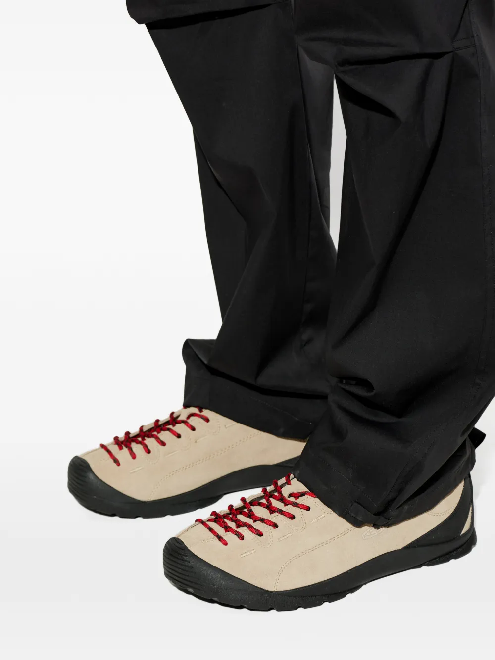 KEEN FOOTWEAR Jasper lace-up sneakers Beige