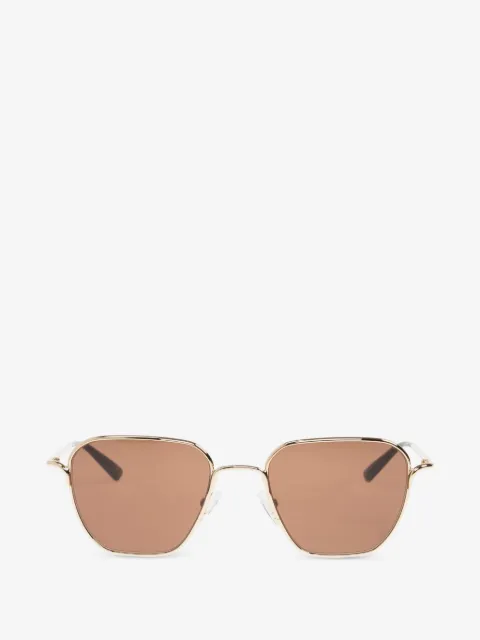 Alexander McQueen geometric-frame sunglasses