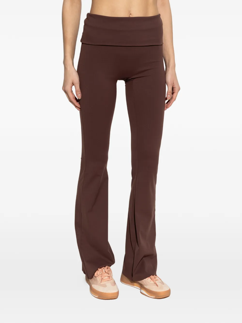 Rethinkit Studios Flared Leggings - Brown 