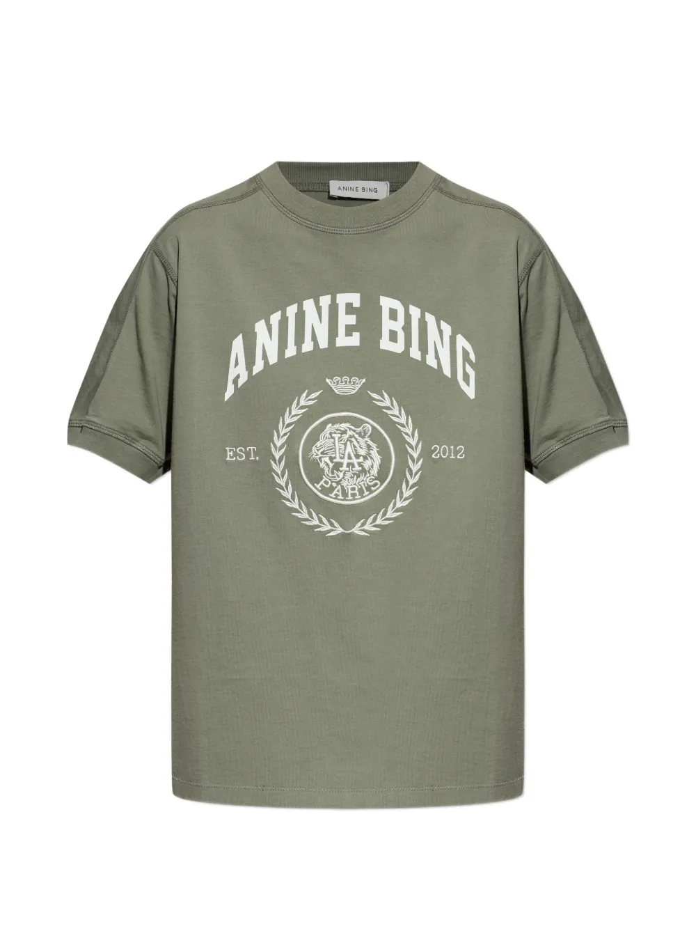ANINE BING graphic T-shirt - Verde