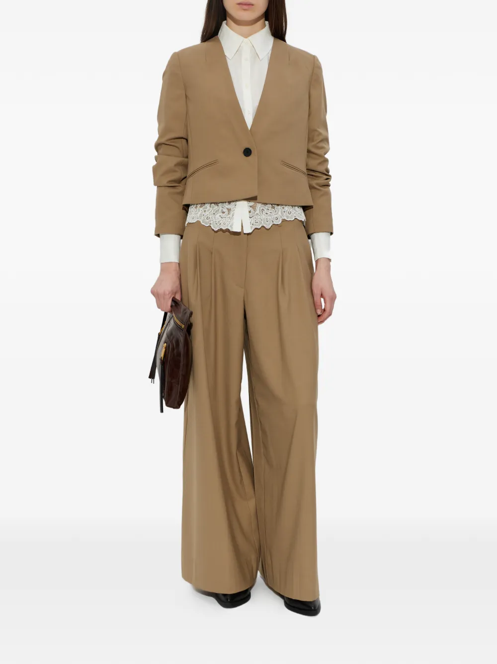 AllSaints Poppy broek Bruin