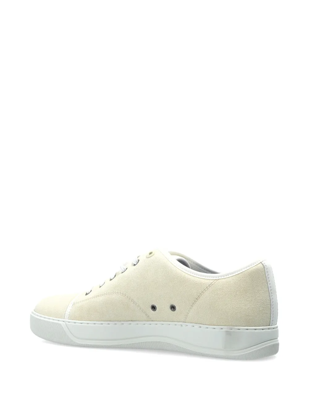 Lanvin Dbb1 canvas sneakers Beige
