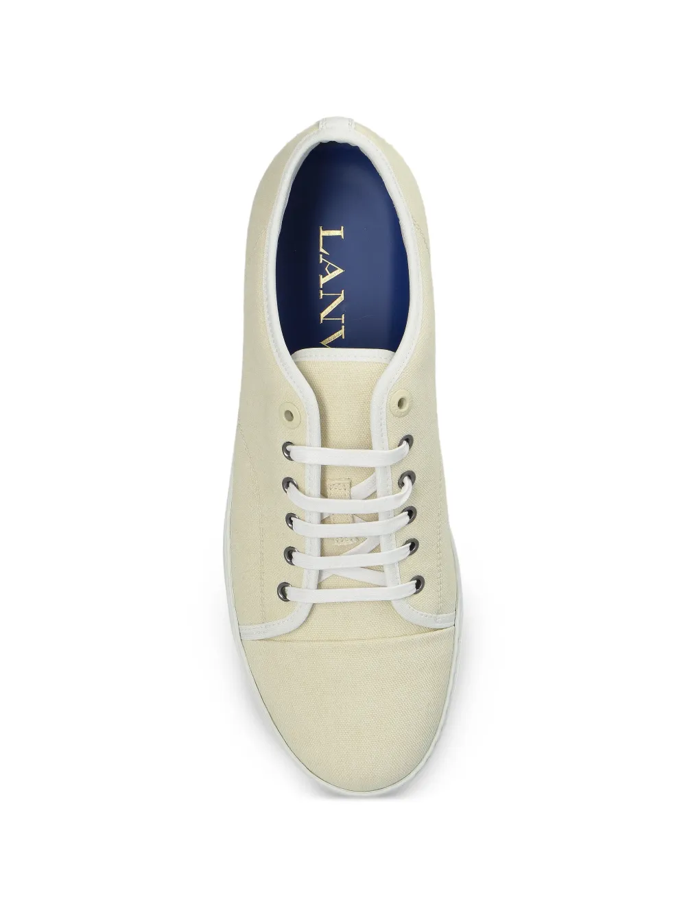 Lanvin Dbb1 canvas sneakers Beige
