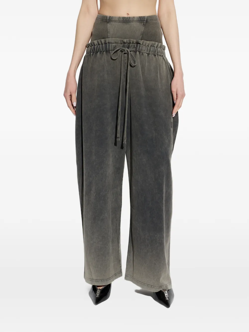  Knwls Drawstring Trousers - Grey 