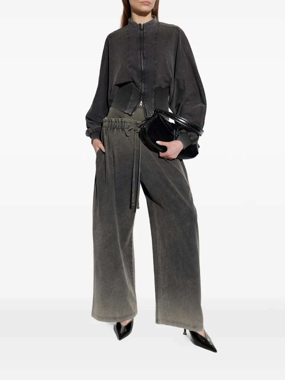  Knwls Drawstring Trousers - Grey 