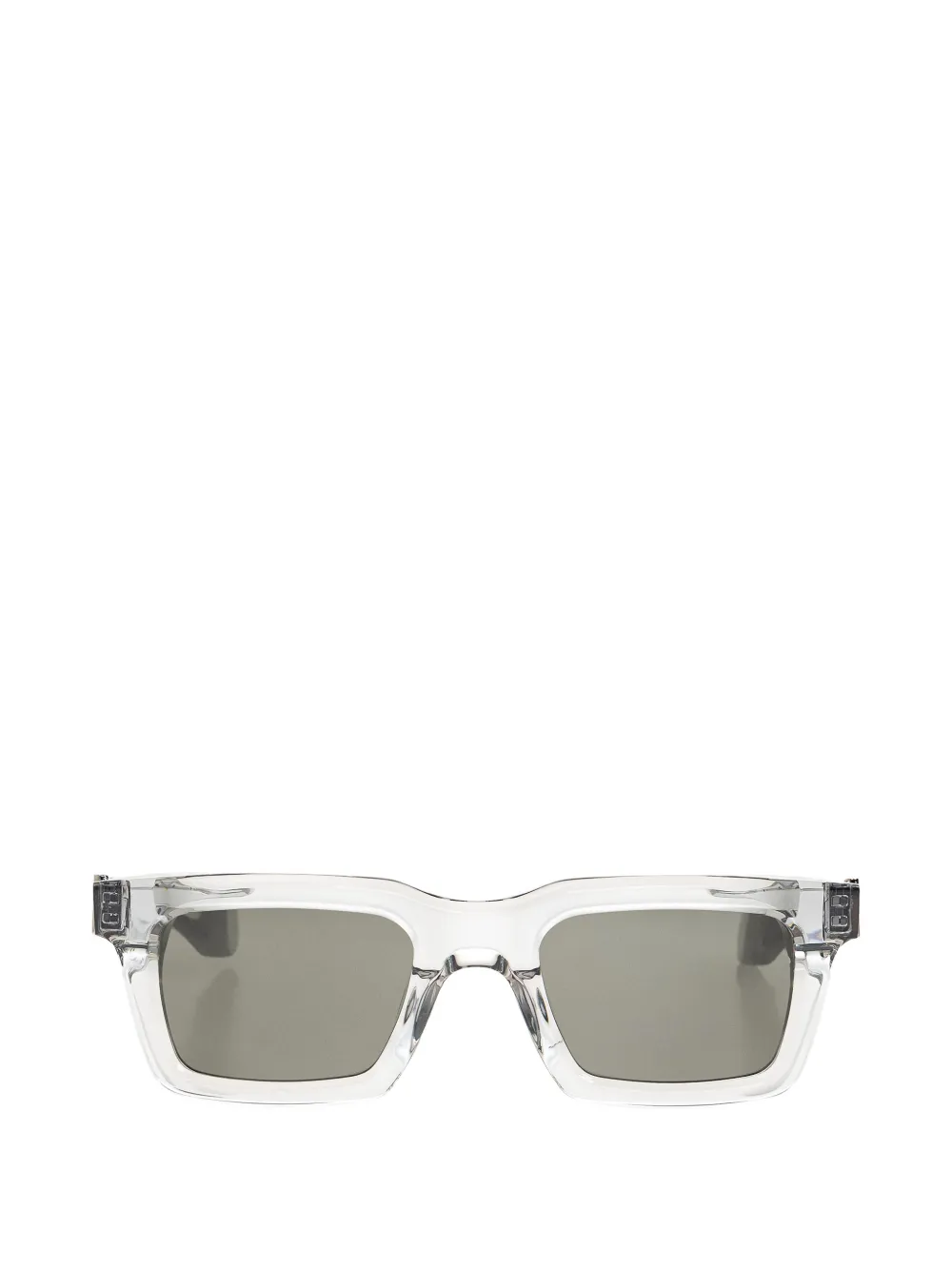 Alexander McQueen square-frame sunglasses - Bianco
