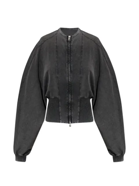 KNWLS zip ribbed jacket