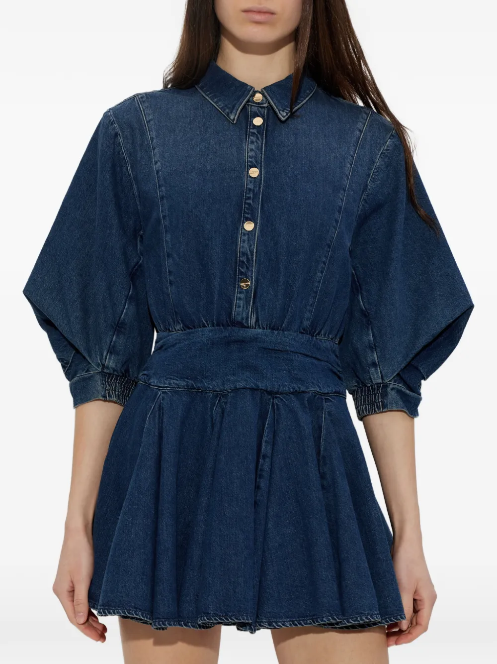 AllSaints Arlo jurk Blauw