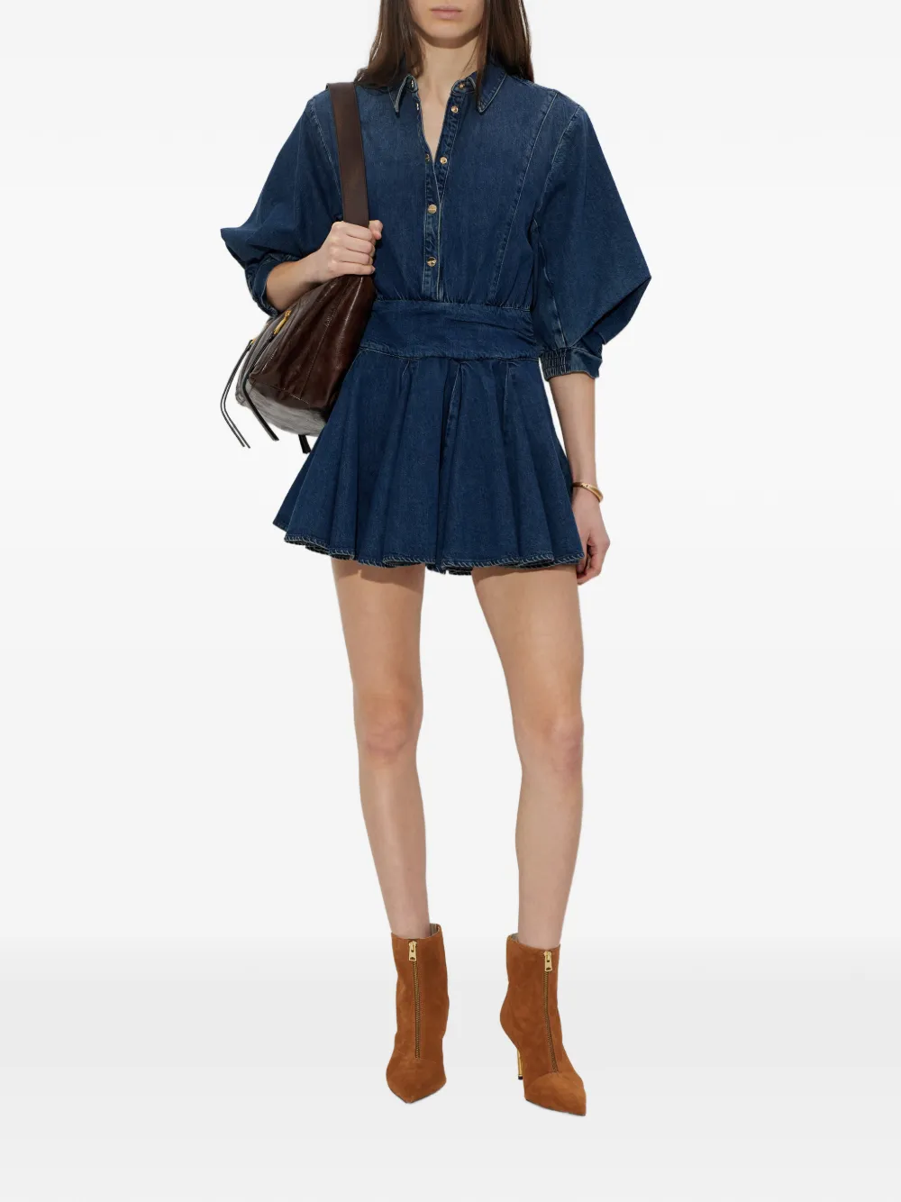 AllSaints Arlo jurk Blauw