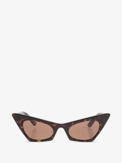 Alexander McQueen lentes de sol con armazón cat eye