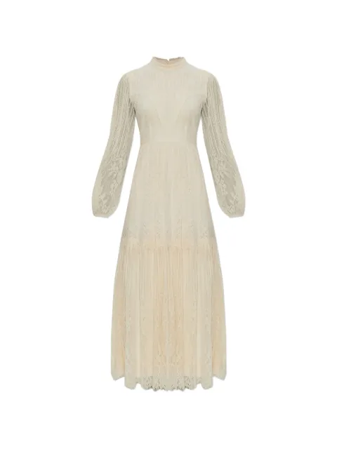 AllSaints Lillian ruffled midi dress