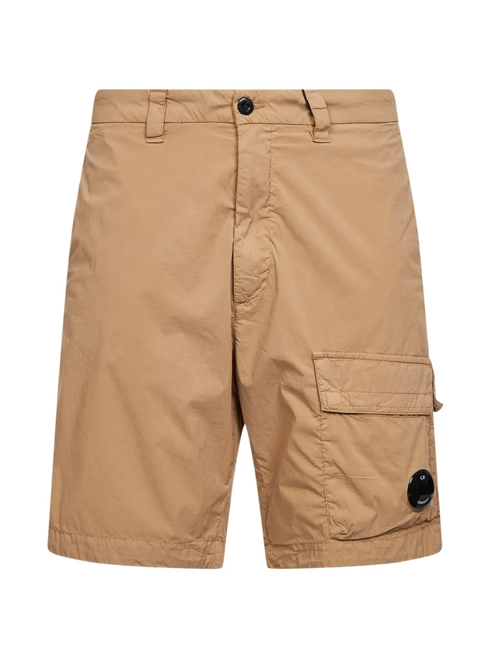 C.P. Company lens-detail cargo shorts - Toni neutri