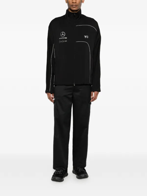 Y-3 x Mercedes-AMG Petronas F1 logo-detail Jacket | Black | FARFETCH