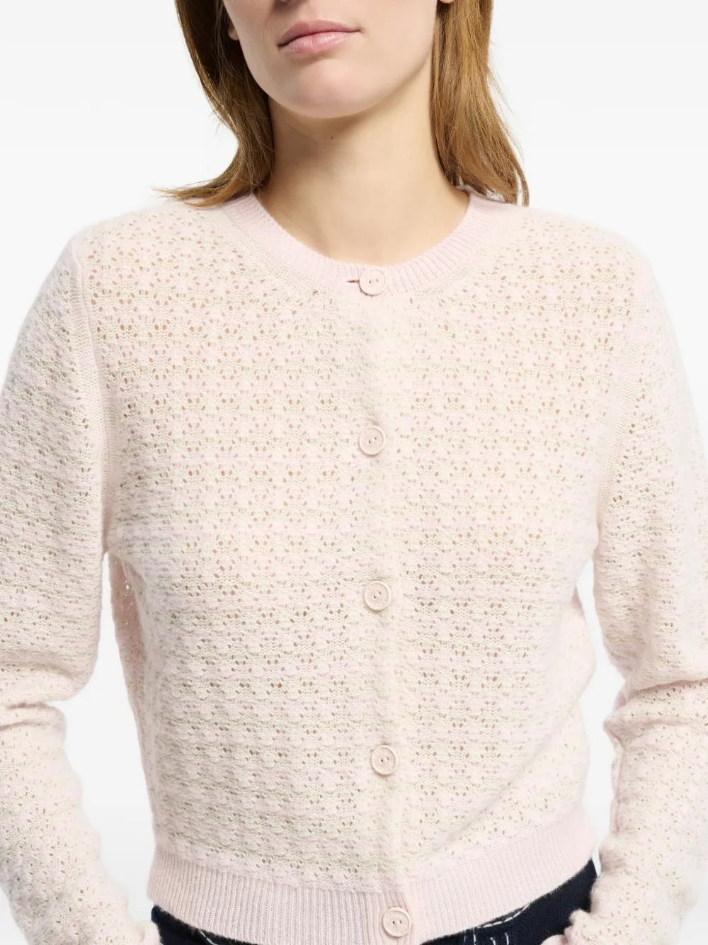 Barrie Kasjmier vest Roze
