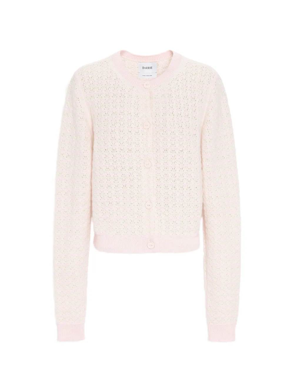 Barrie Cardigan in cashmere - Rosa