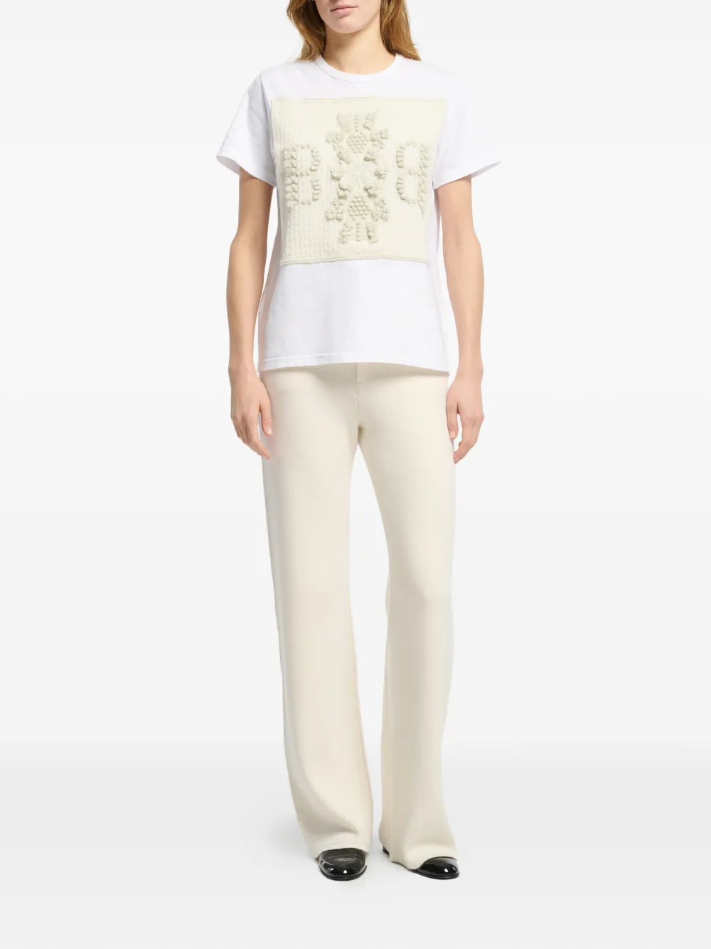 Barrie Logo-patch T-shirt In White