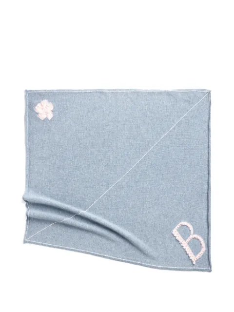 Barrie B-logo cashmere scarf