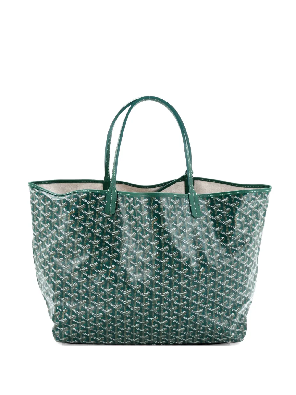 Goyard Pre-Owned Saint Louis Coated Canvas GM tote bag - Verde
