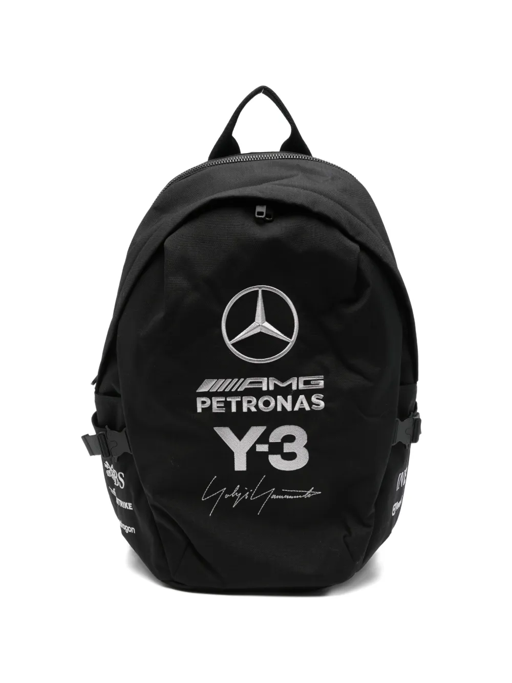 Y-3 x Mercedes-AMG Petronas F1 logo-embroidered backpack - Nero