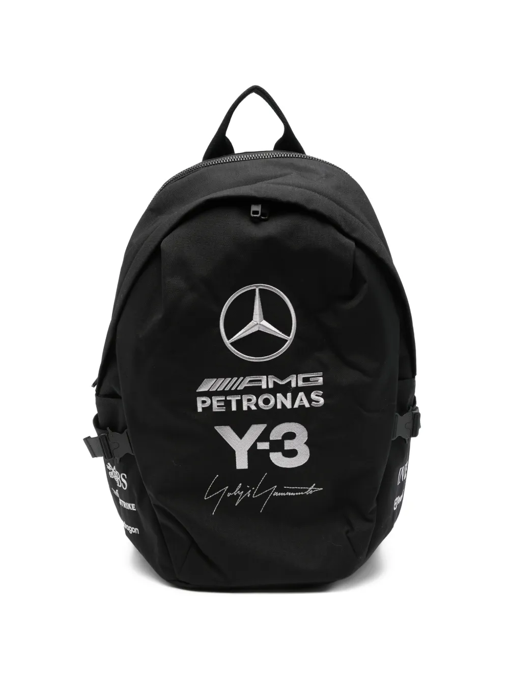 Y-3 x Mercedes-AMG Petronas F1 logo-embroidered backpack - Nero