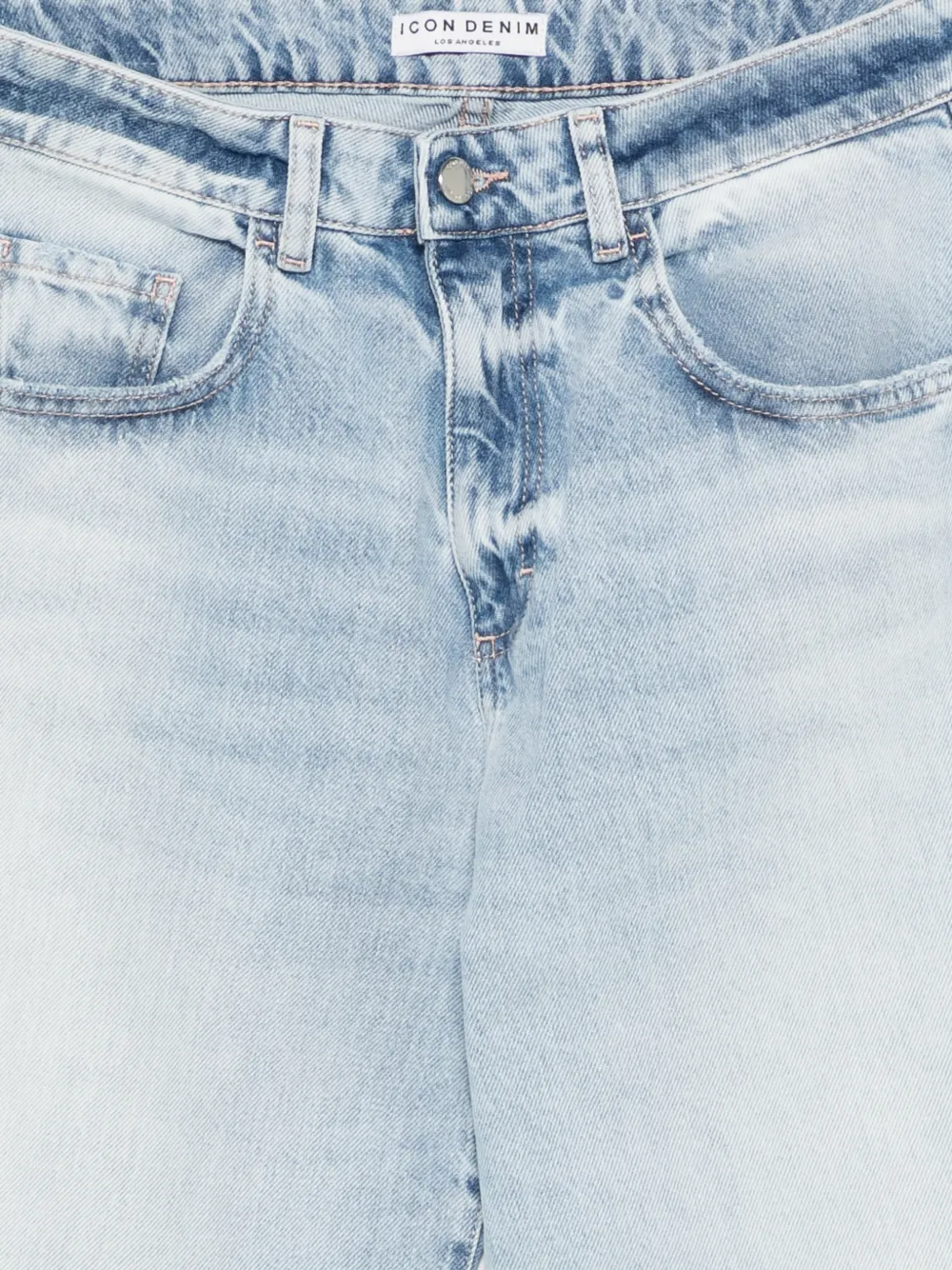 ICON DENIM Straight jeans Blauw