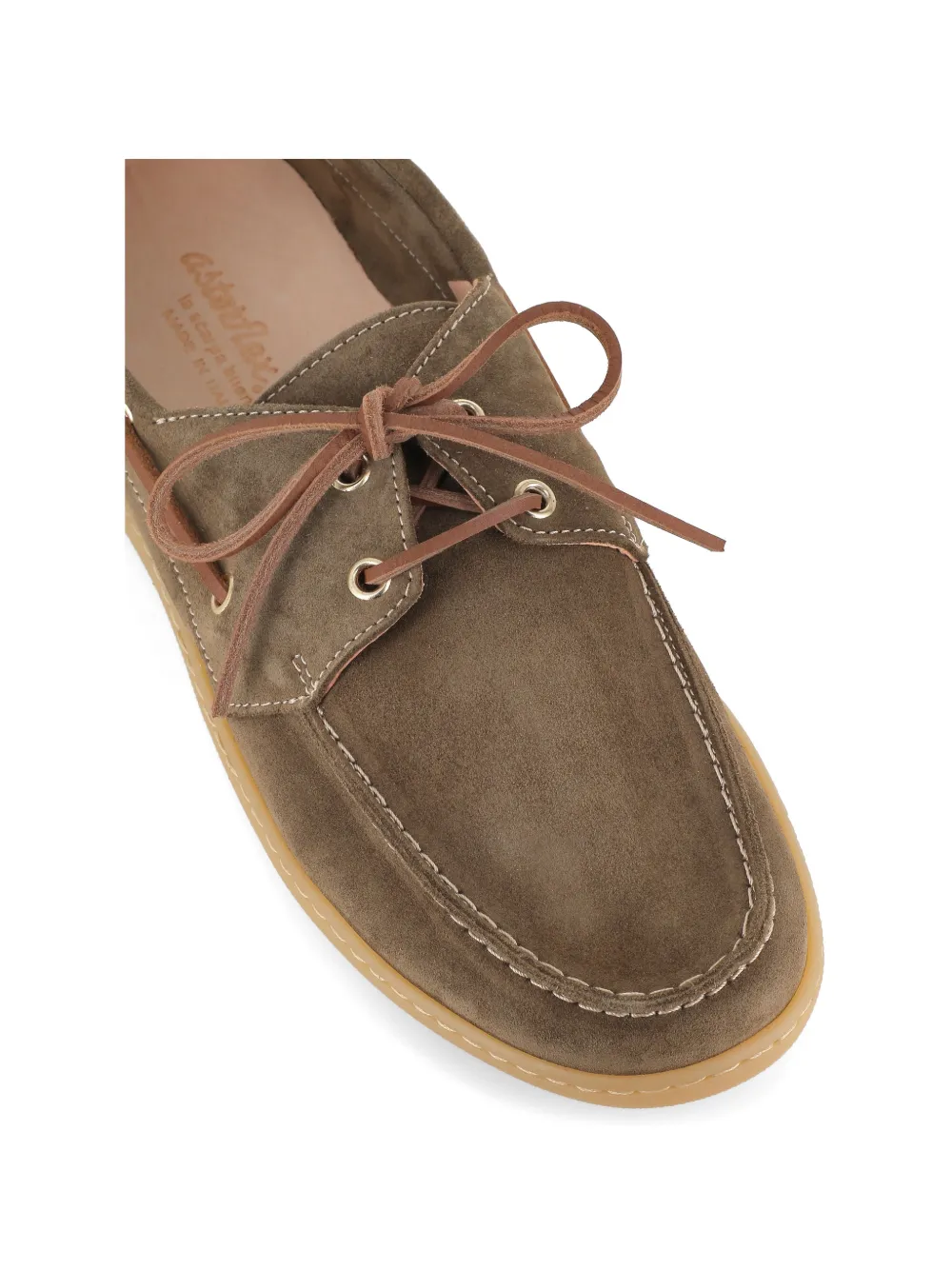 Astorflex Velaflex suède bootschoenen met veters Bruin