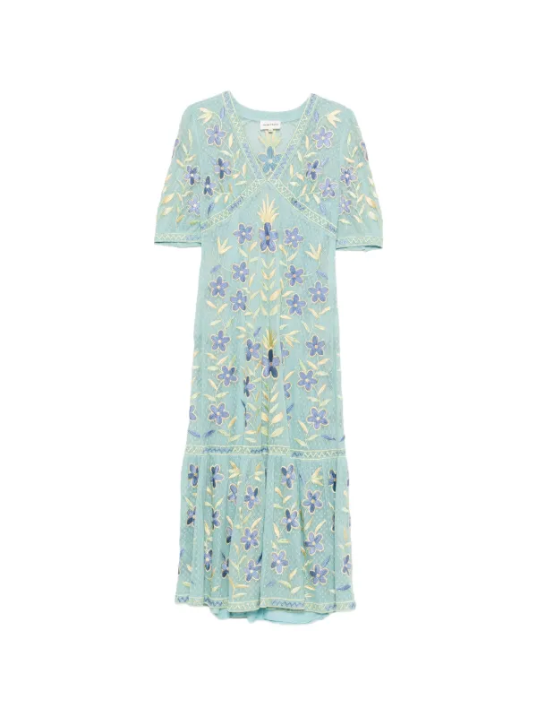 green emerald velvet dress Antik Batik