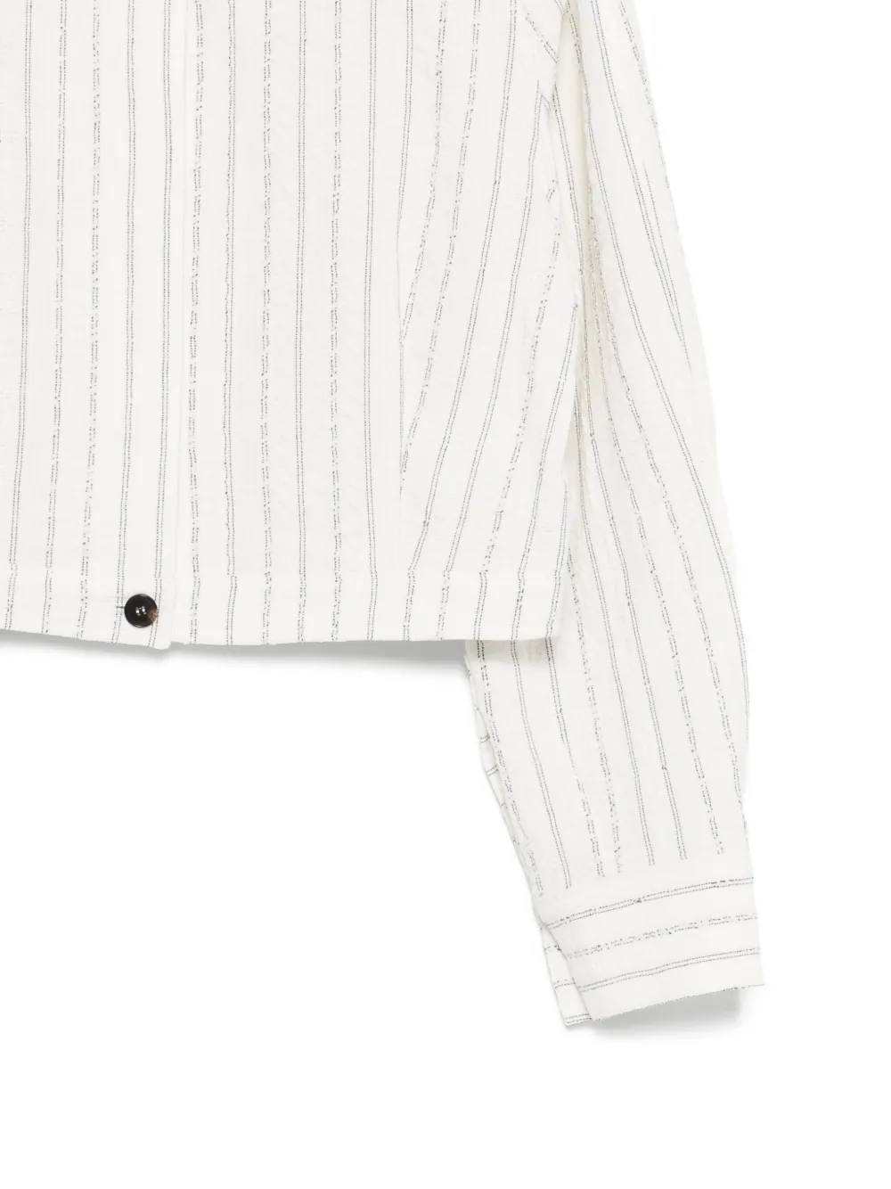  Low Classic Striped Jacket - White 