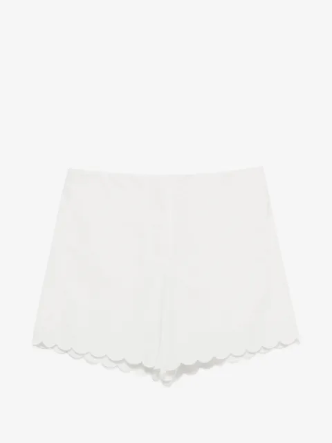 Low Classic scalloped shorts