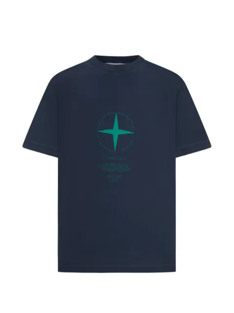 Stone Island t-shirt à imprimé graphique
