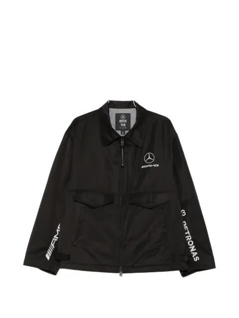 Y-3 x Mercedes-AMG Petronas F1 logo-detail jacket