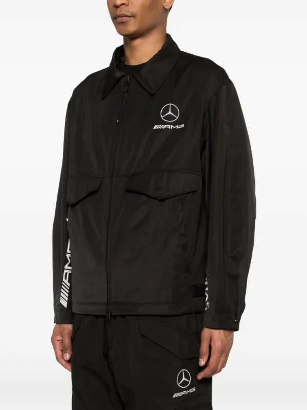 Y-3 x Mercedes-AMG Petronas F1 logo-detail Jacket | Black | FARFETCH