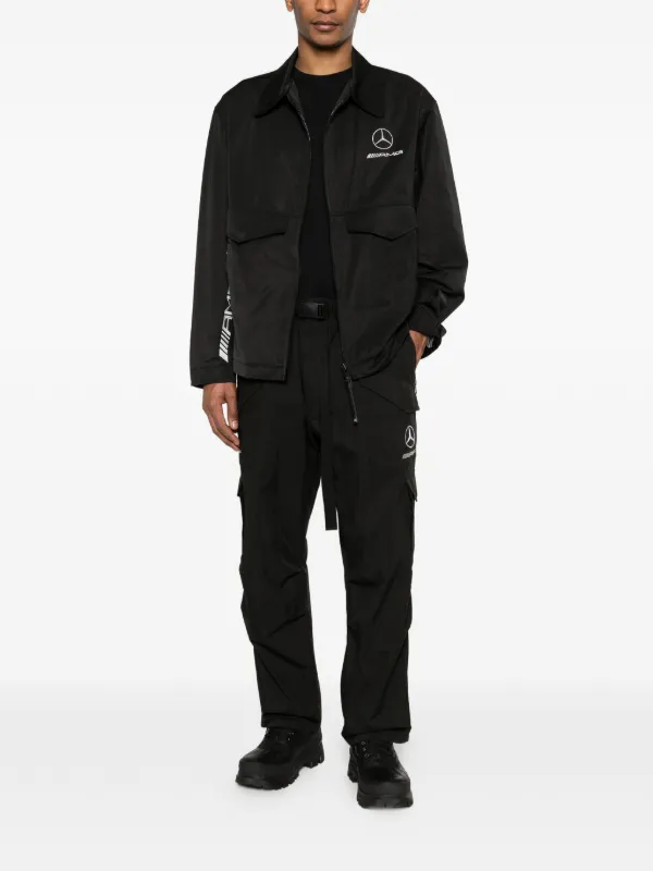 Y-3 x Mercedes-AMG Petronas F1 logo-detail Jacket | Black