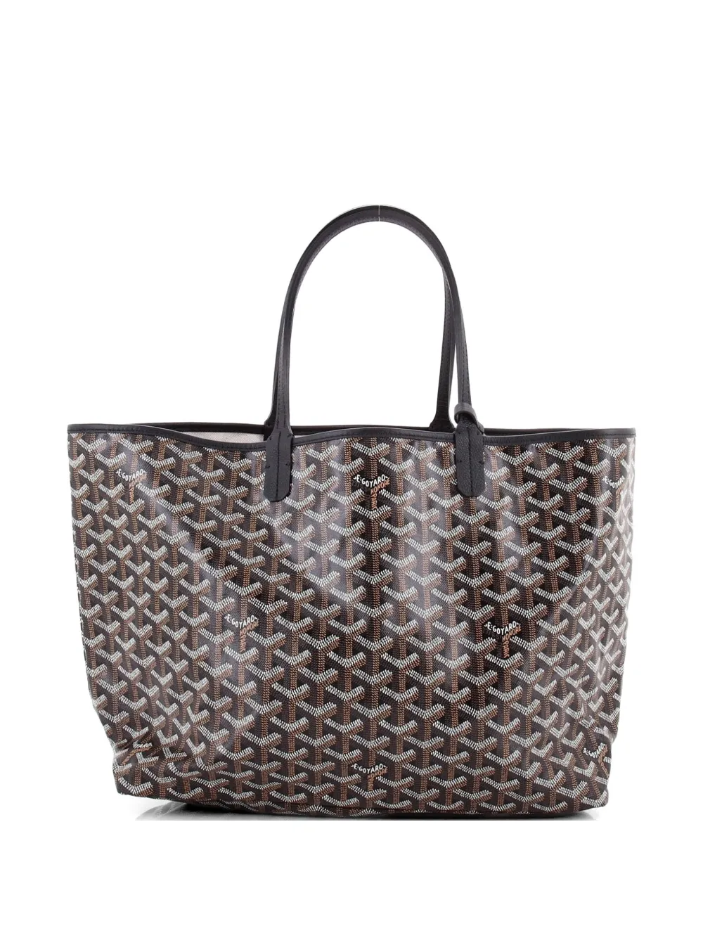 Goyard Pre-Owned Saint Louis Coated Canvas PM tote bag - Nero