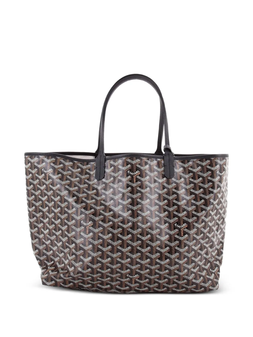 Goyard Pre-Owned Saint Louis Coated Canvas PM tote bag - Nero