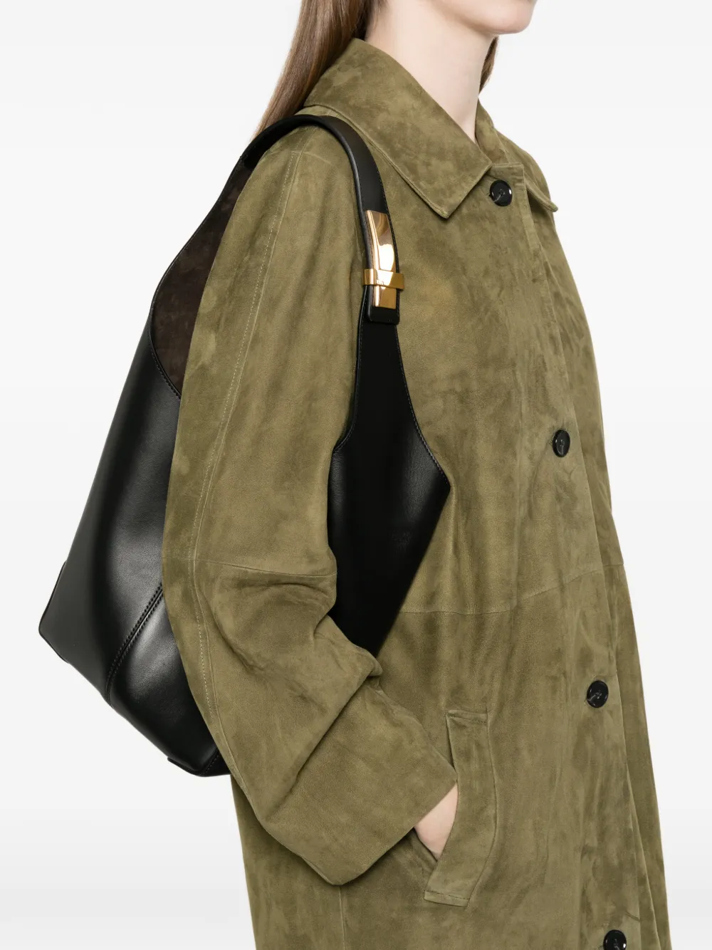 Tod's Di Bag Folio schoudertas Zwart