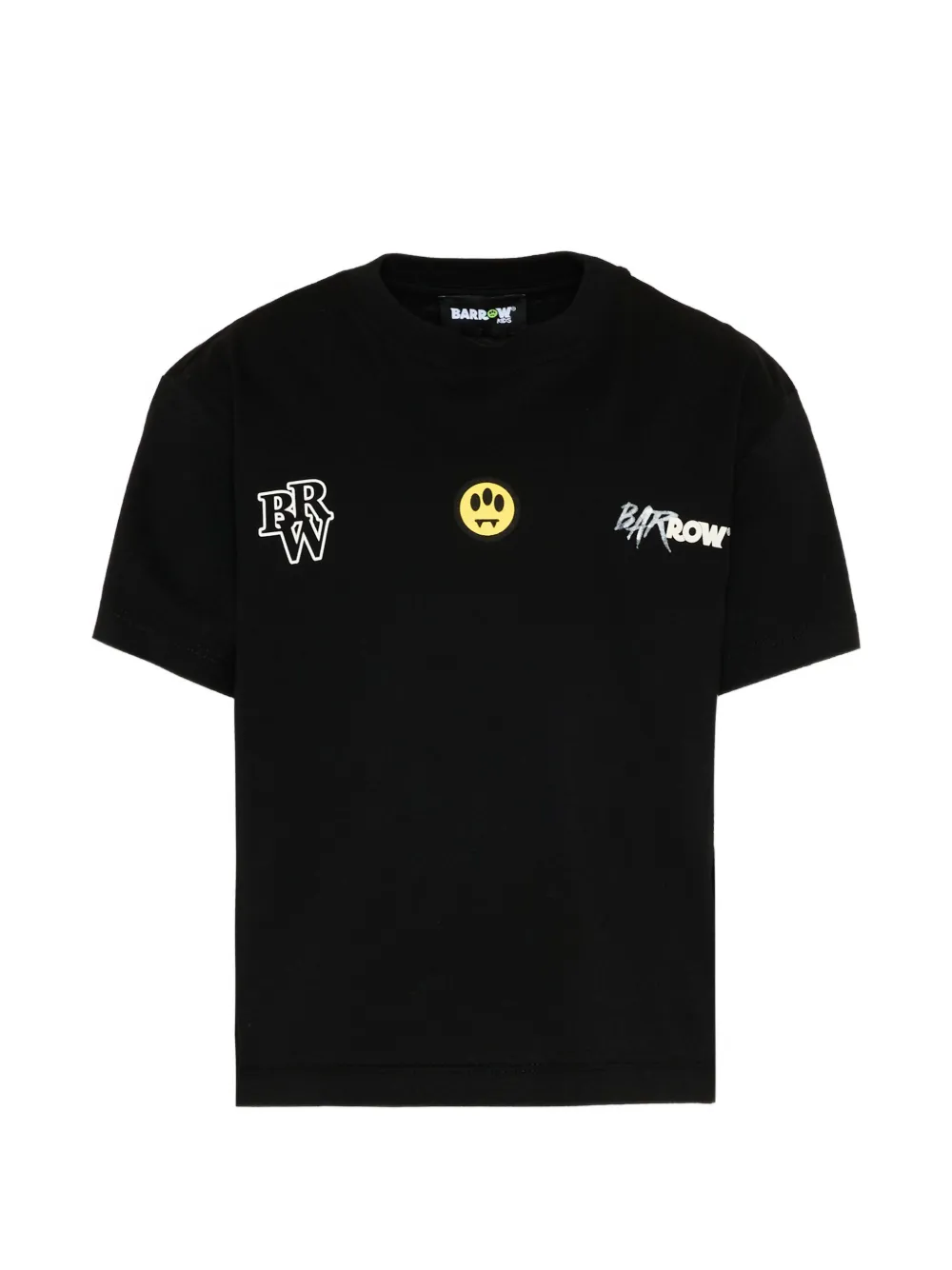 Barrow kids short-sleeves graphic T-shirt - Nero