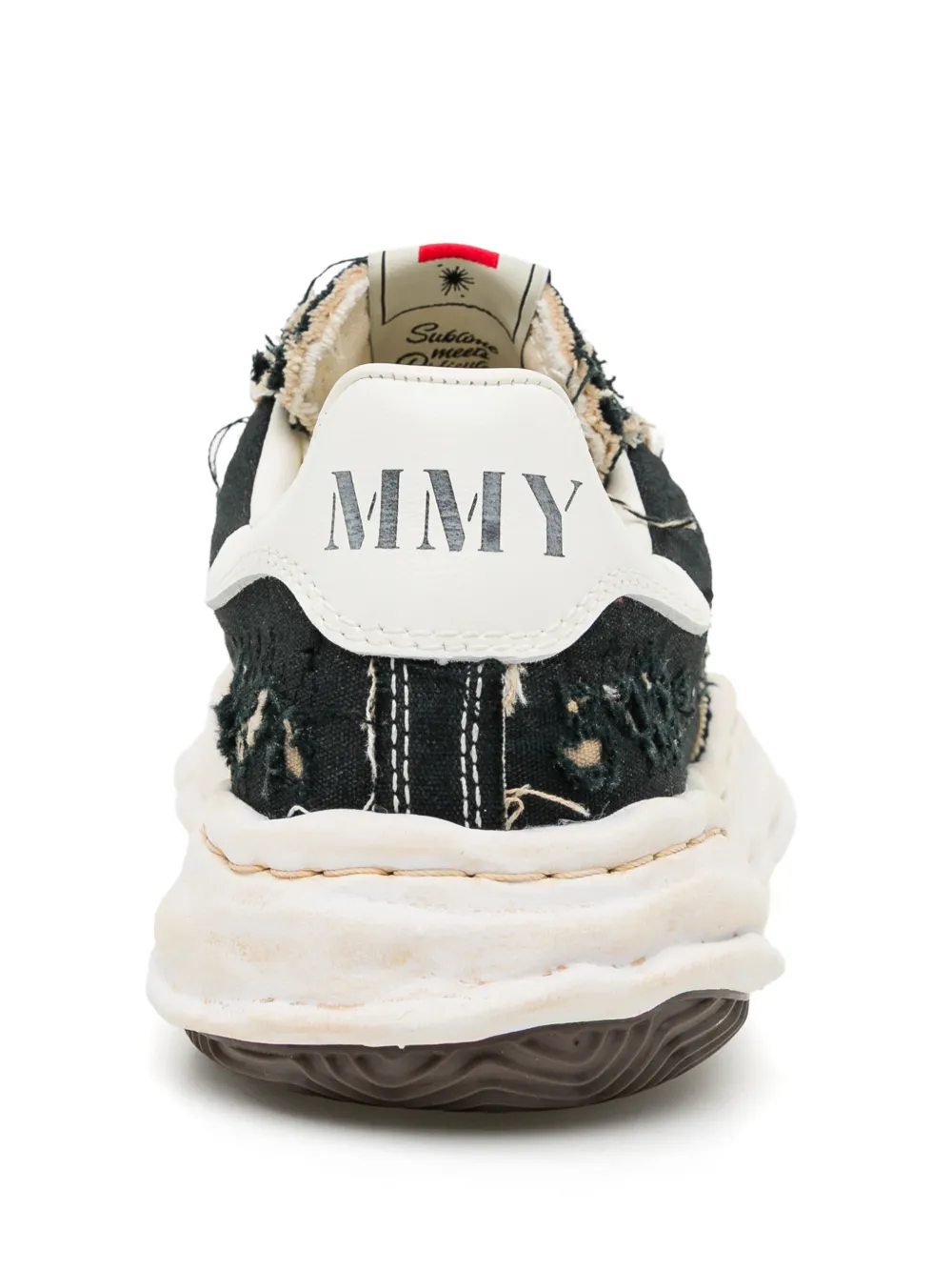 Maison MIHARA YASUHIRO Hank low-top sneakers Zwart