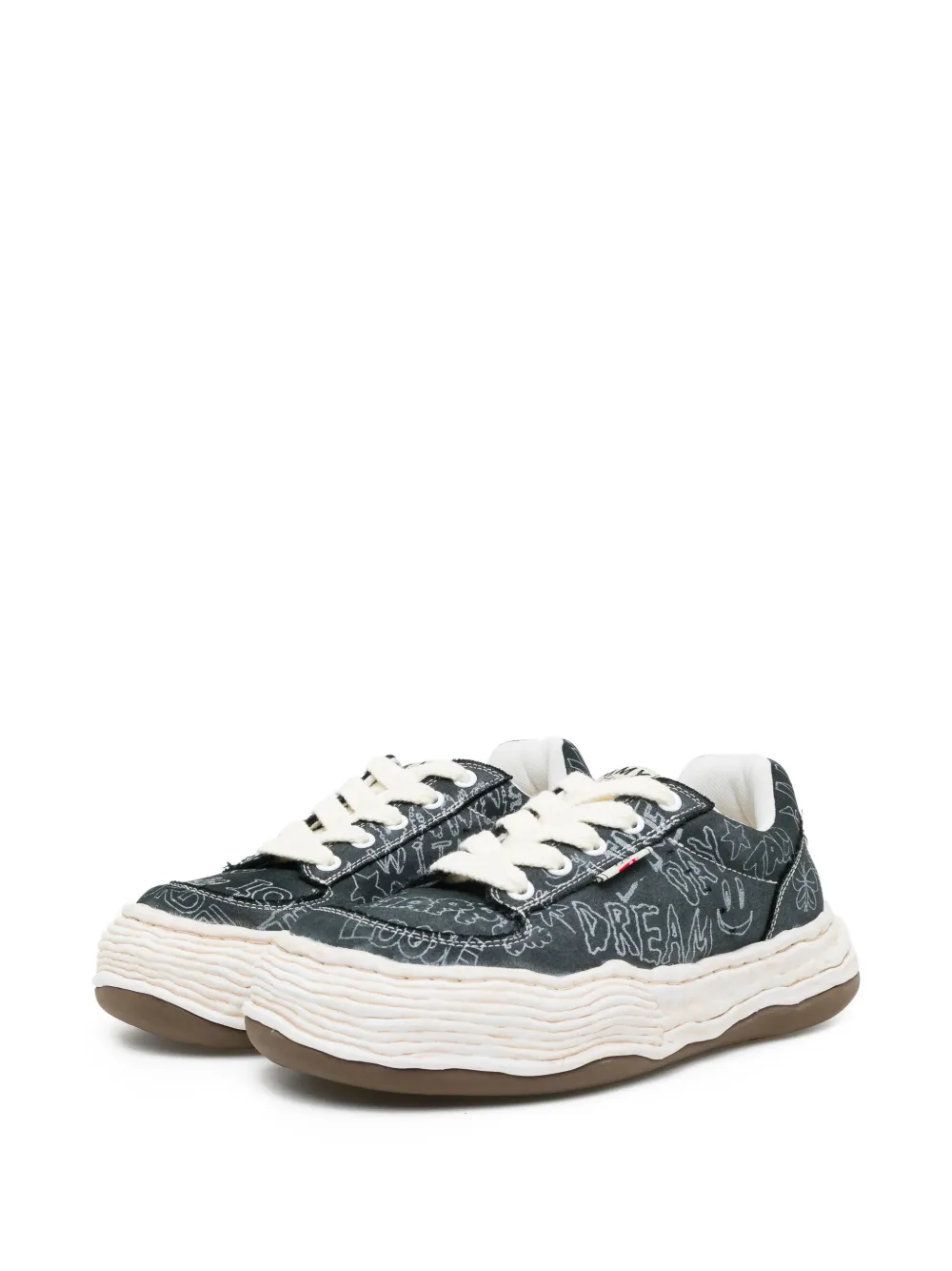 Maison MIHARA YASUHIRO Oliver sneakers Zwart