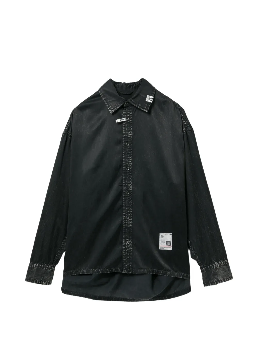 Maison MIHARA YASUHIRO vintage washed shirt - Black