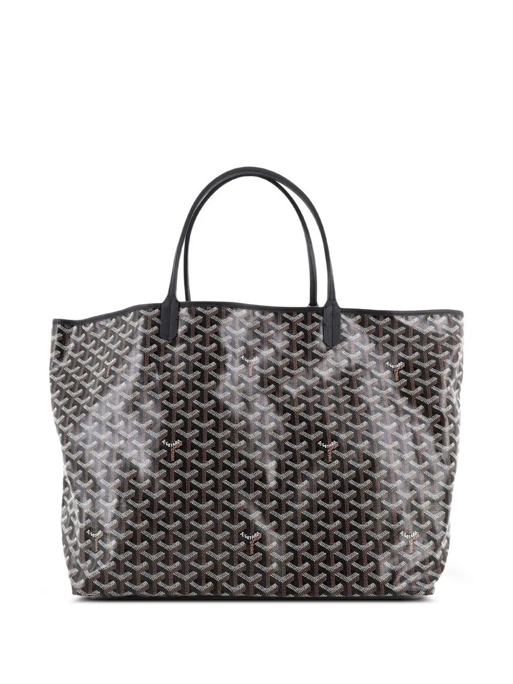 Goyard Pre-Owned Saint Louis Coated Canvas GM tote bag - Nero
