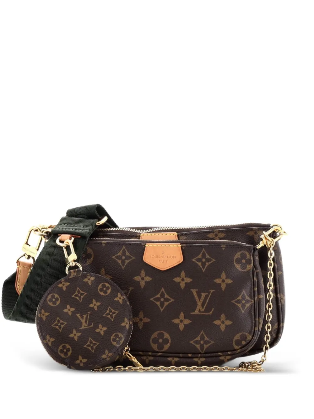 Louis Vuitton Pre-Owned Multi Pochette Accessoires Monogram Canvas crossbody bag - Nero
