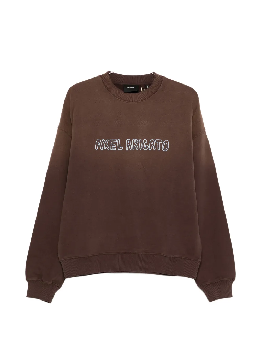 Axel Arigato logo-detail sweatshirt - Marrone
