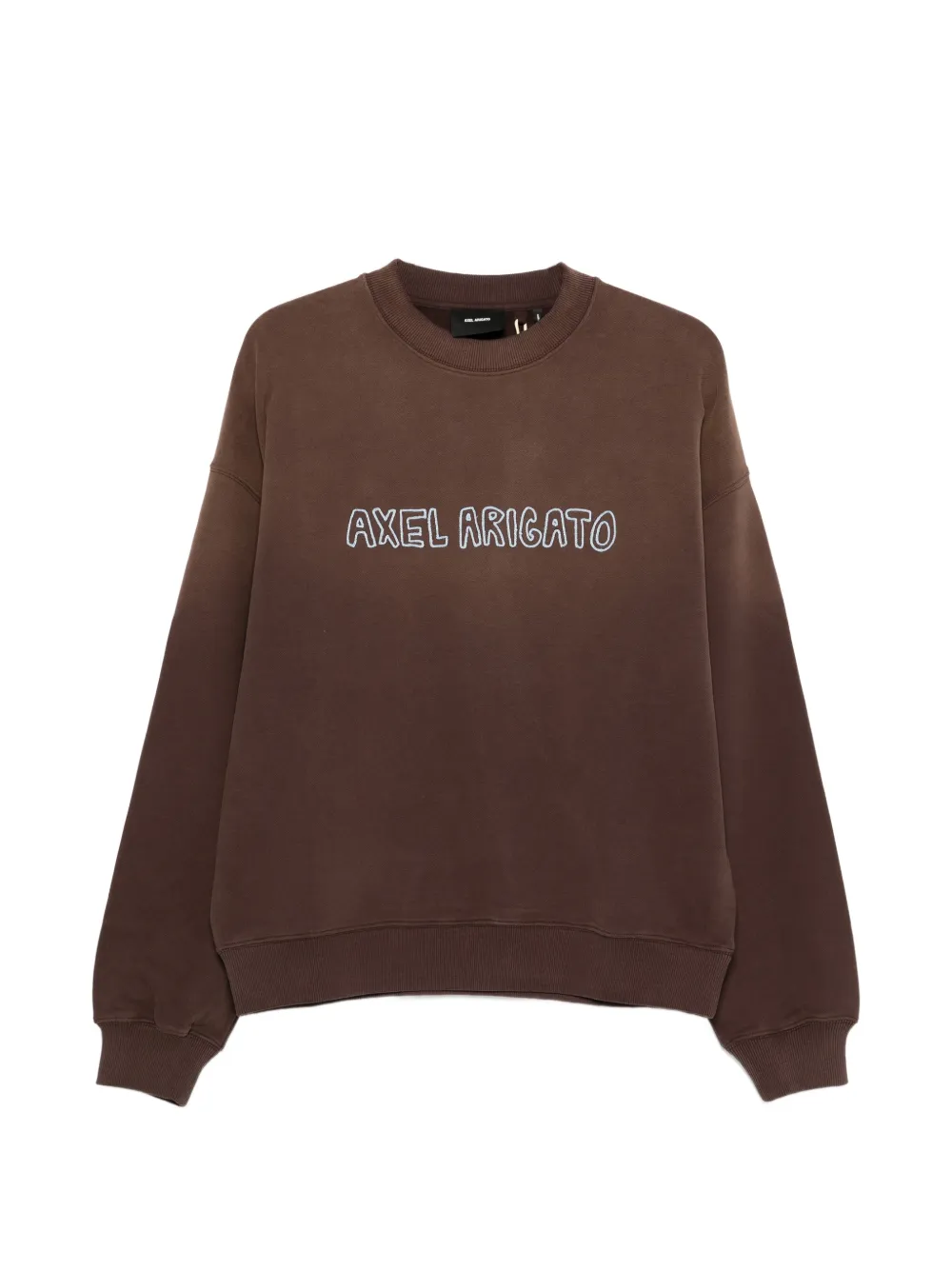Axel Arigato logo-detail sweatshirt - Marrone
