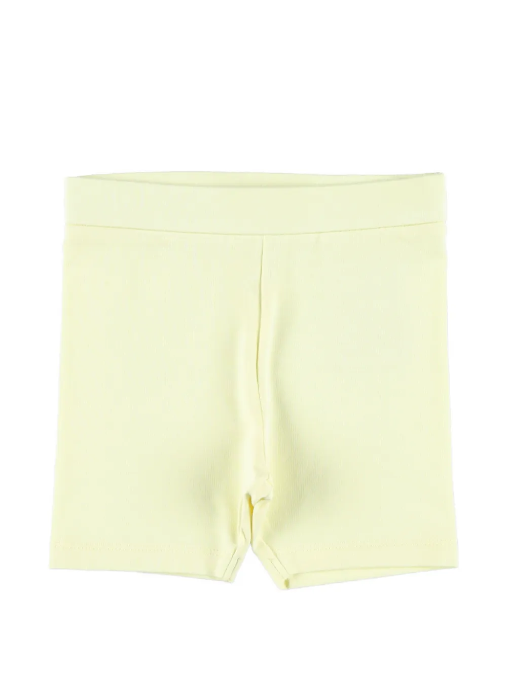 Moncler Enfant Shortsset met kanten afwerking Beige