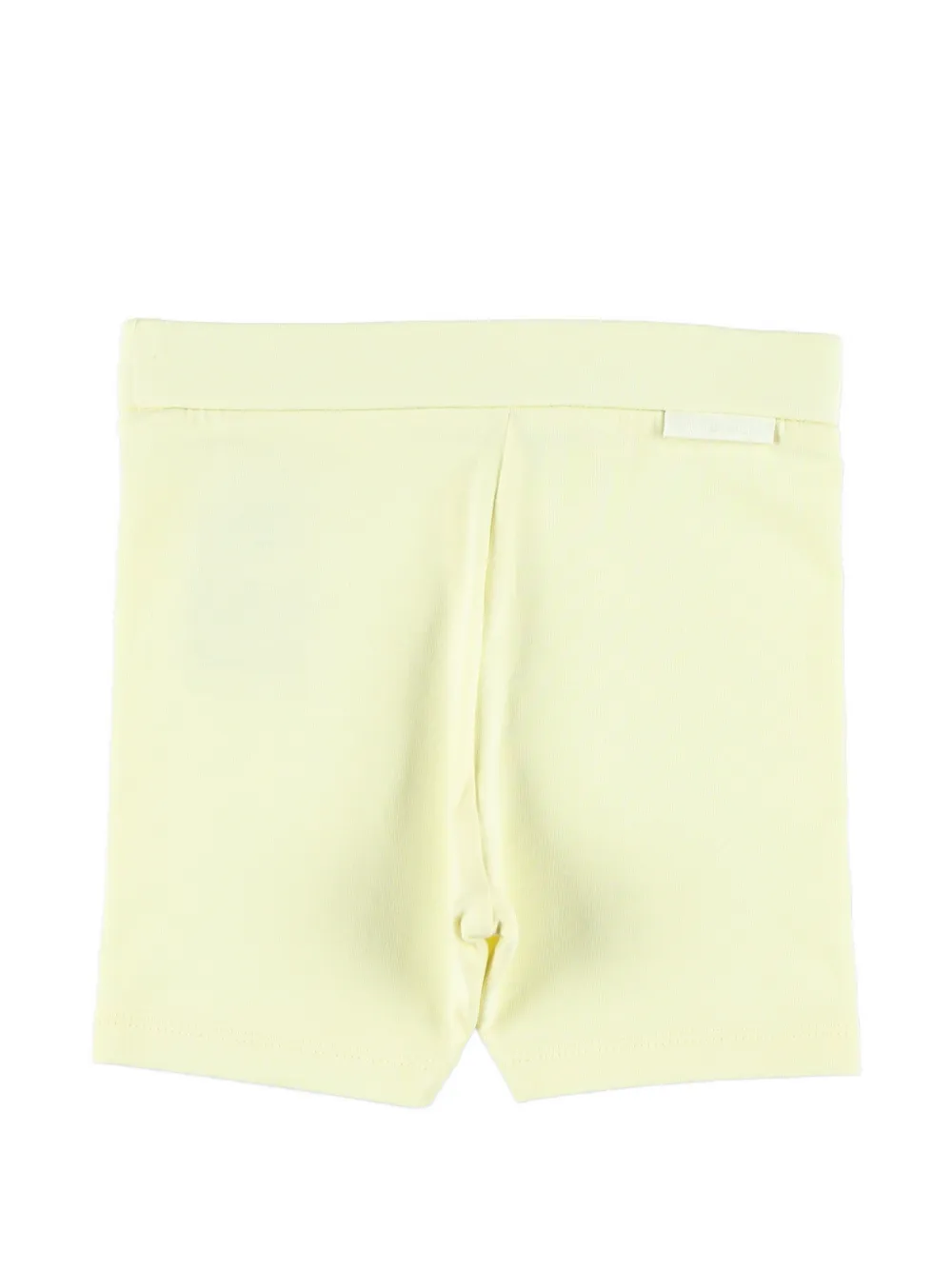 Moncler Enfant Shortsset met kanten afwerking Beige