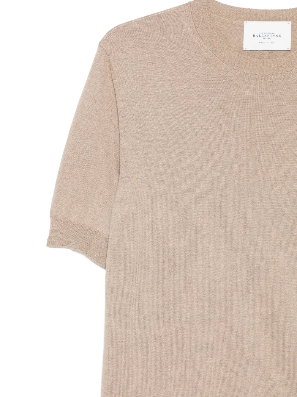 Ballantyne T-shirt met korte mouwen Beige