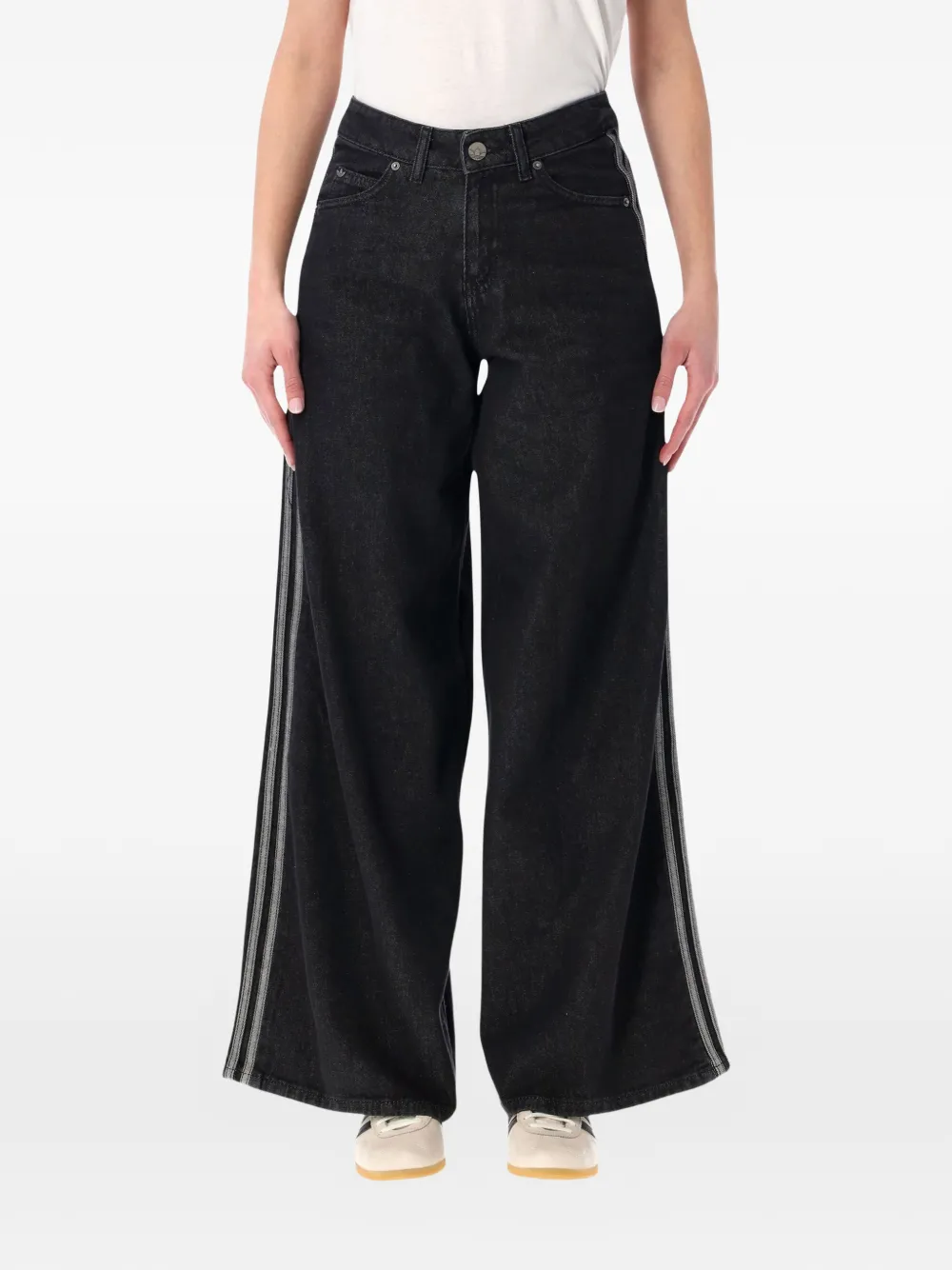 adidas Adicolor Adilenium jeans - Nero