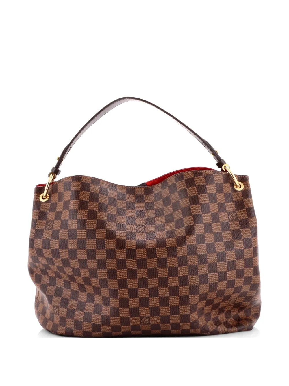 Louis Vuitton Pre-Owned Graceful Handbag Damier MM hobo bag - Marrone