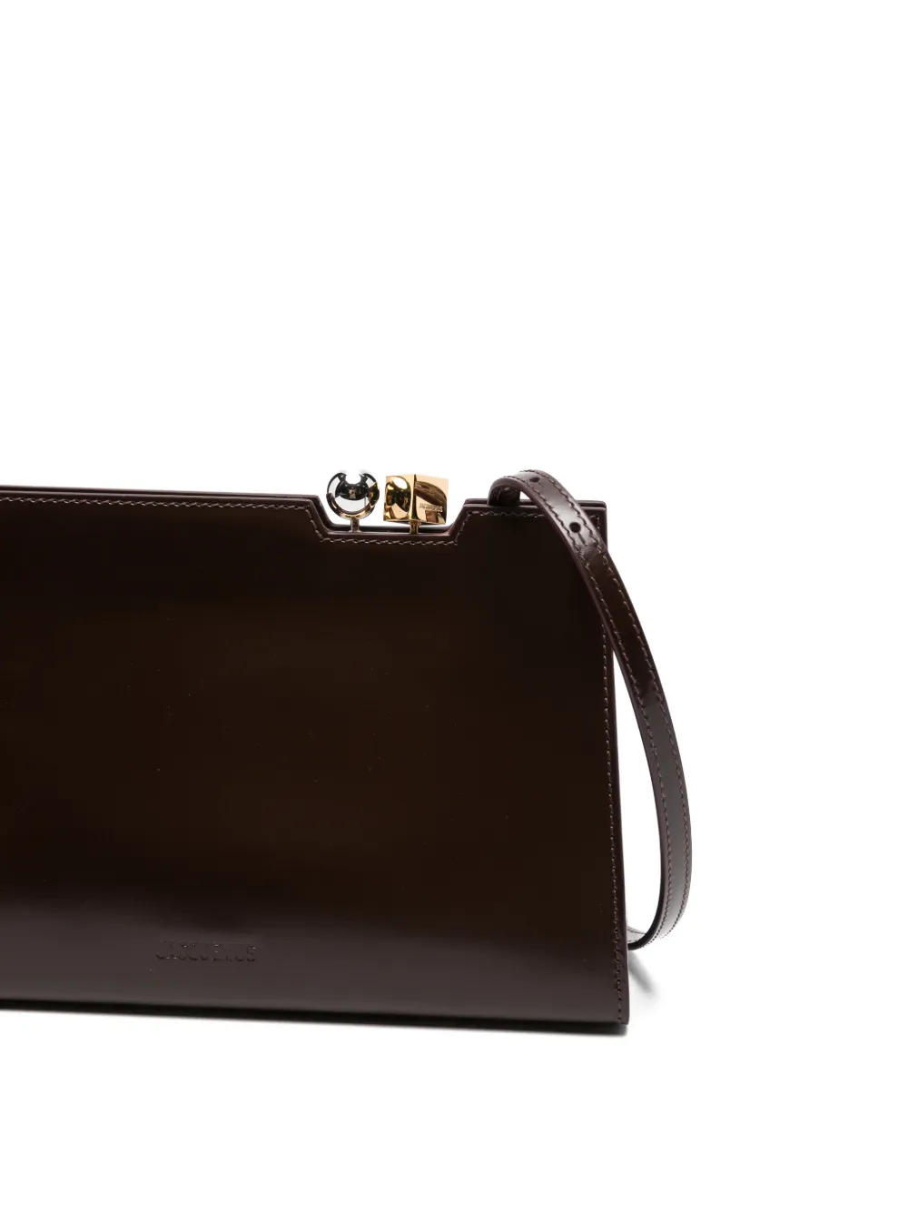 Jacquemus Salon top-handle clutch bag Rood